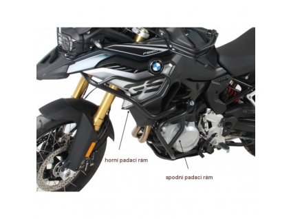 Hepco Becker Crash bar lower black BMW F850GS