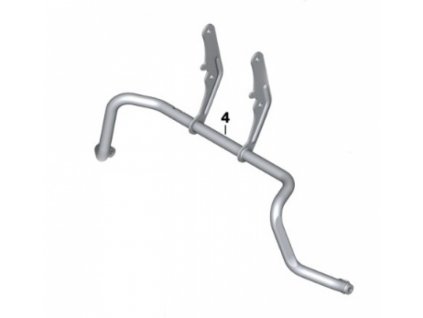 Auxiliary headlight bracket for F850GS