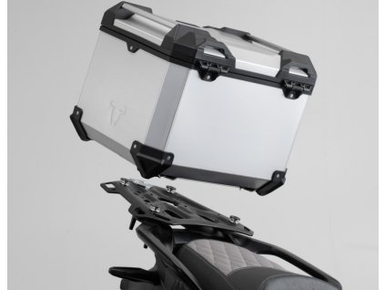 SW Motech Trax Adv. topcase system silver F750/850 GS 18- for steel handles