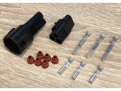 Denali Male & Female Connectors With Terminals & Seals