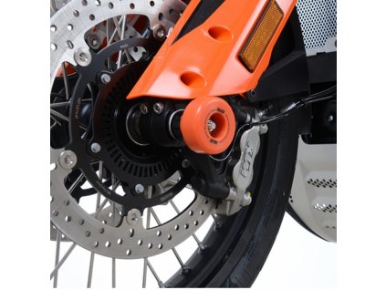 R&G Racing Fork Cover Black KTM 790 Adv. 19-