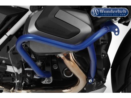 Wunderlich Crash bar lower blue R1250GS HP