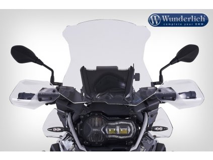 Wunderlich Plexi Marathon 2 clear incl. reinforcements R1200GS LC/R1250GS/Adv.