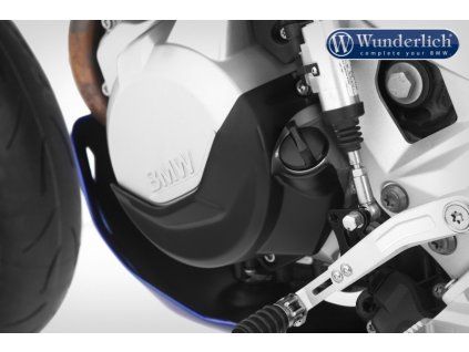 Wunderlich protective cover set for clutch and alternator cover - black