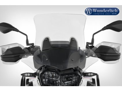 Wunderlich Plexi Marathon clear, spacing 115mm F750/850GS