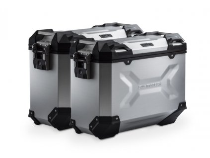 SW Motech Sada bočních kufrů a držáku TraX Adv. stříbrná 37/37l Tenere 700 19-24