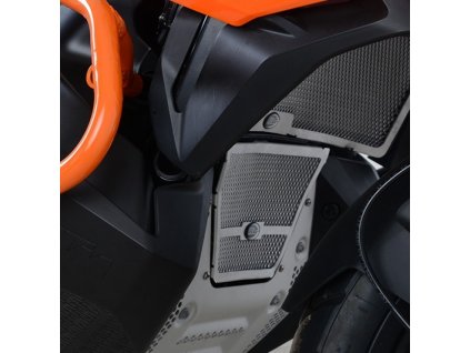 R&G Racing Exhaust cover black KTM 790 Adv. 19-