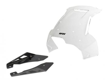 Travel screen WRS clear BMW F800GS + reinforcement 08-17