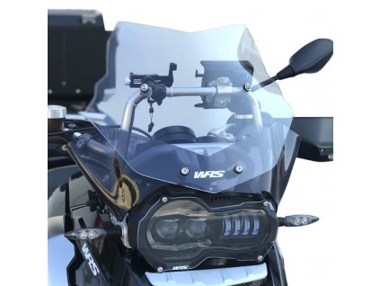Rally screen WRS EVO clear BMW R 1200 GS/ADV 04-12 (LED light)
