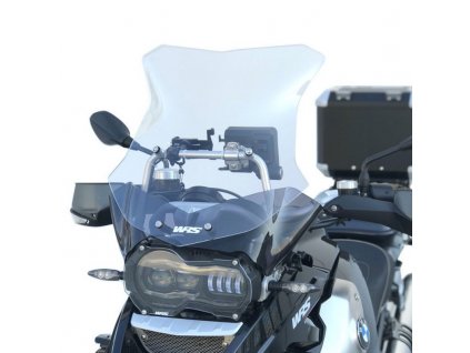 Sportovní plexi WRS EVO čiré BMW R 1200 GS/ADV 04-12 (LED light)