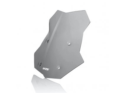 Plexi WRS Caponord černé BMW F750GS 18- F850GS F800GS 24- vč držáku