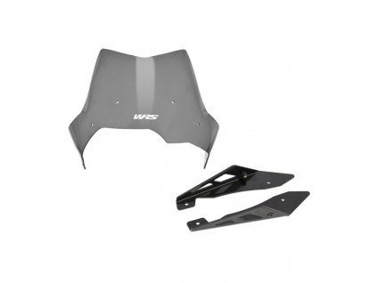 Sports screen WRS black + FRAME BMW F 700 GS 2011-2017