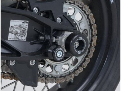 R&G Racing Rear Axle Protector Black KTM 1090/1190/1290 Adv.