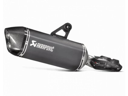 AKRAPOVIC Exhaust tip Titanium Black BMW R1200GS 13-16