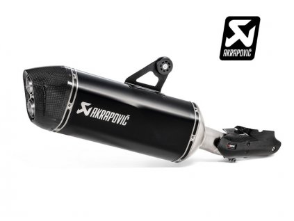 AKRAPOVIC Exhaust tip Titanium Black BMW R1250GS