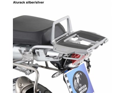 Hepco Becker Alurack topcase holder from 2008