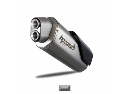 Exhaust tip HP Corse 4 Track R Black Steel BMW F850GS