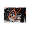 SW Motech Crash bar lower orange KTM 790/Adv. R 19-