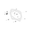 SW Motech Side Case and Holder Set TraX Adv. 45/37l. Silver Tiger 900/GT/Rally/Pro 20-23
