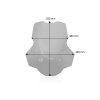 wrs windscreen caponord plus smoked no radar bmw r 1300 gs 2023 2024 3