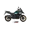 mivv sr 1 black titanium silencer bmw r 1300 gs 2024 2