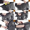 Pyramid Waterproof 40L Motorcycle Duffle Bag Black Bags LUG001B 6.png