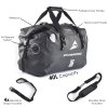 Pyramid Waterproof 40L Motorcycle Duffle Bag Black Bags LUG001B 2.png