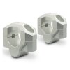 SW Motech Handlebar Riser +20 mm Silver