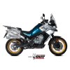 terminale mivv speed edge acciaio inox nero cf moto 800 mt 2022 2024 (2)