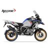 terminale 4 track r hp corse acciaio ceramizzato nero bmw r 1250 gs adv 2019 2024 (1)