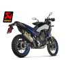 terminale slip on akrapovic titanio carbonio omologato yamaha tenere 700 2021 2025 (2)