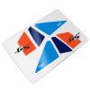 adesivi serbatoio maggiorato dakar light white bmw r12 g s 2