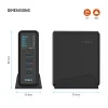 Fixed Dokovací GaN stanice FIXED LCD 4x USB-C a USB PD 3.2 140W