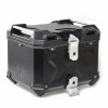 Hliníkový kufr top box TRAX Adventure 38 černý