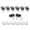 SW Motech Trax Adv. side case set, silver R1200GS