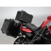 SW Motech Adventure set of black cases + holder BMW F 800/700/650 GS 08-17