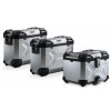 SW Motech Adventure set of silver cases + holder BMW R1200GS / R1250GS LC