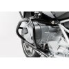 SW Motech Adventure set of black crash bars and covers R1200GS LC