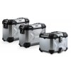 SW Motech Adventure set of silver cases + holder CRF1000L 18-