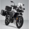 SW Motech Adventure set of black cases + holder Tiger 800 XC