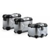SW Motech Adventure set of silver cases + holders Tiger 1200