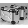 SW Motech Side Case and Holder Set TraX Adventure 37/37 L Silver Tiger 1200 Explorer