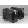 SW Motech Side Case and Holder Set TraX Adventure 37/37 L Black Tiger 1200 Explorer
