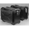 SW Motech TraX Adventure side case and carrier set black 45/45 L Tiger Explorer 1200