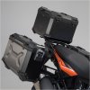 SW Motech Adventure set of silver cases + holders KTM 1090/1190/1290