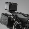 SW Motech Adventure set of silver cases + holder CRF1000L 15-17