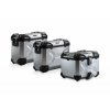 SW Motech Adventure set of silver cases + holder F750/850GS 18- for plastic handles