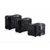 SW Motech Adventure set of black cases + holder F750/850GS 18- for plastic handles