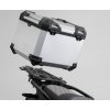 SW Motech Trax Adv topcase system silver Explorer 1200 11-17