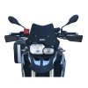 Sports screen matte black WRS BMW F 650 GS / F 800 GS 2008-2015